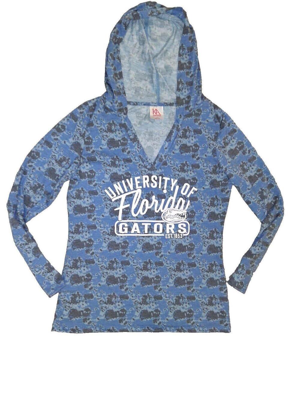 Florida Gators Womens Large Hoody Pull Over Shirt Top Knights Athletics